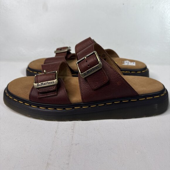 Unisex Sandals Dr. Martens Josef Size 9 Brown Airwair - Picture 1 of 8